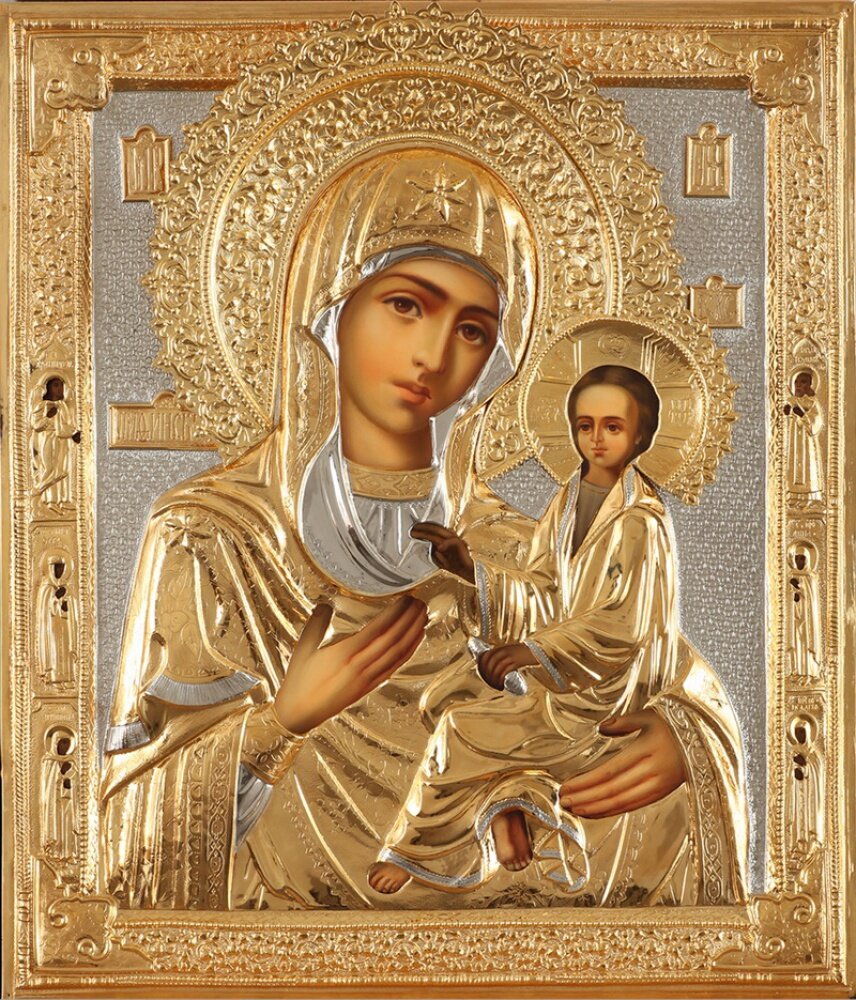 Тихвинская икона божией матери фото