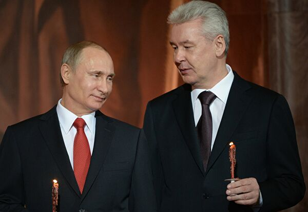 Владимир Путин и Сергей Собянин (Фото: Илья Питалев / РИА Новости)