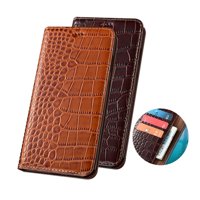 Чехол-книжка для xiaomi redmi note 8t из крокодиловой кожи