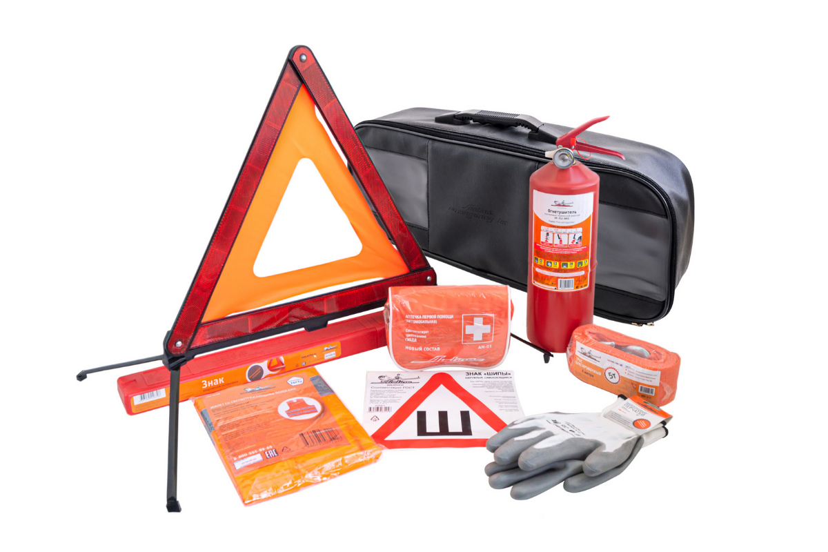 Набор автомобилиста "Премиум" AIRLINE 
https://carvilleshop.ru/catalogue/aksessuary-pervoy-neobkhodimosti/nabory-avtomobilista/nabor-avtomobilista-premium-ana04/