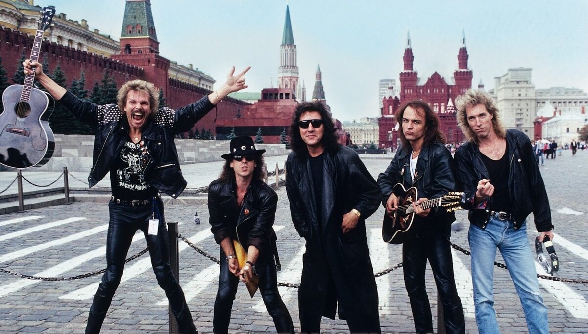 Группа Scorpions 1989