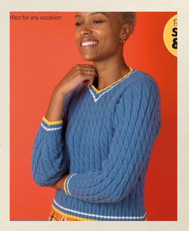 Голубой пуловер. Фото источник: www.liveinternet.ru/users/5987391/post469014888.