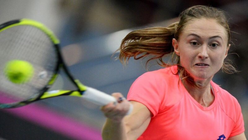 Виктор Комаров Беларусь Спорт Белорусская теннисистка Александра Саснович (№90 в рейтинге WTA) проиграла на старте турнира в Цинциннати (США).