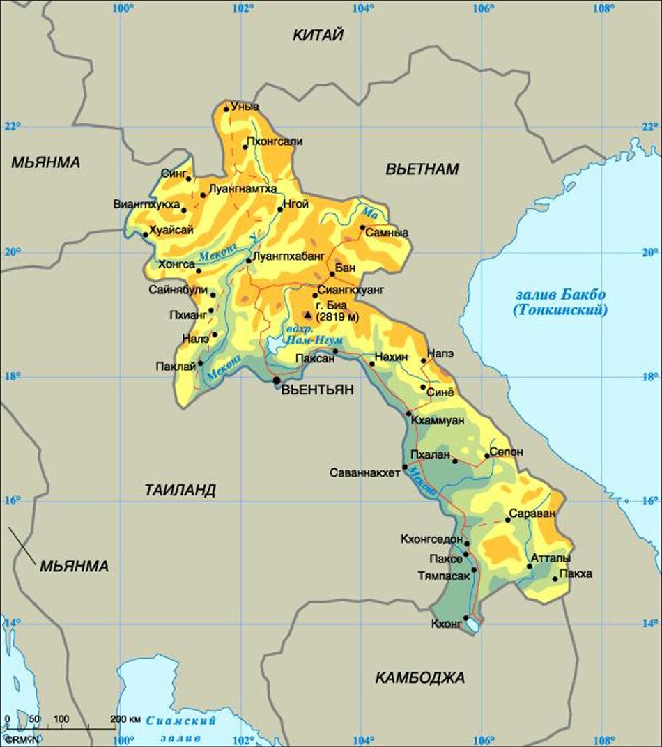 Лаос особенности страны