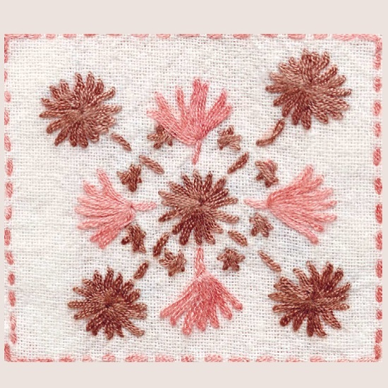 Прямой стежок - как его выполнять