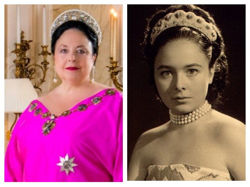 В молодости красавица была