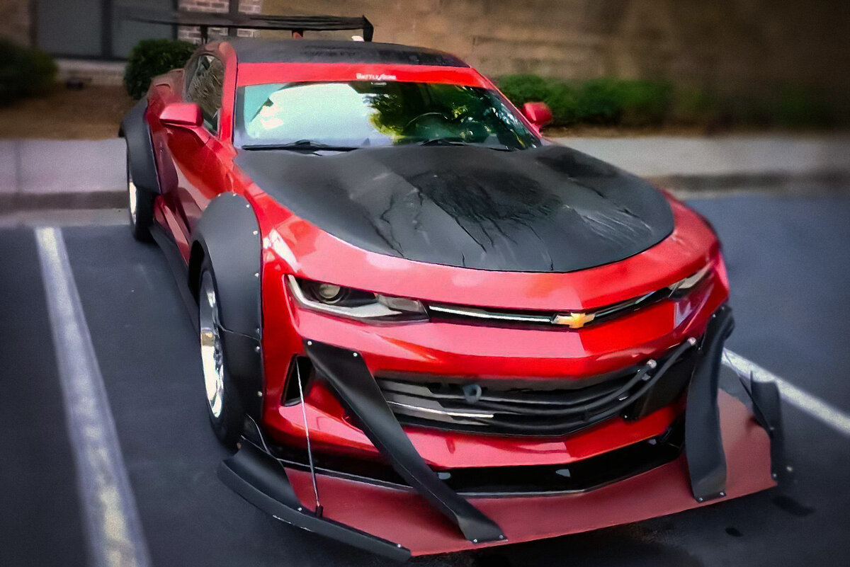 Самый абсурдный тюнинг Chevrolet Camaro