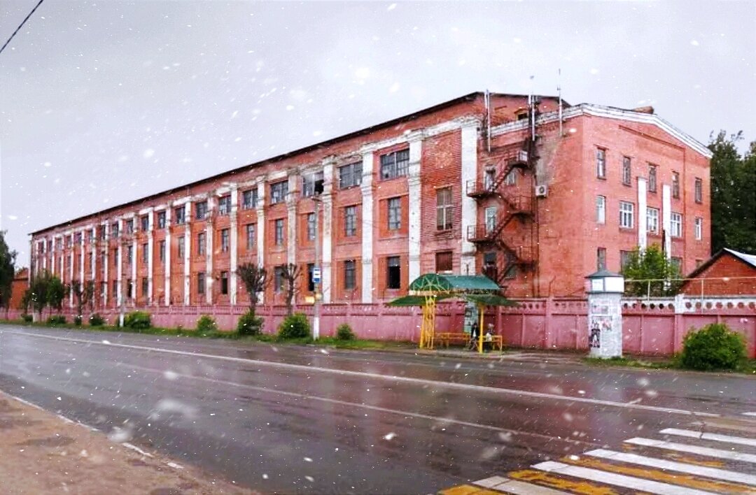 В этих постройках ХХ века разместился Серпуховский мотоциклетный завод