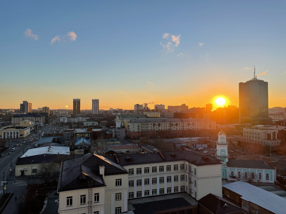 Утренний Челябинск, фото автора