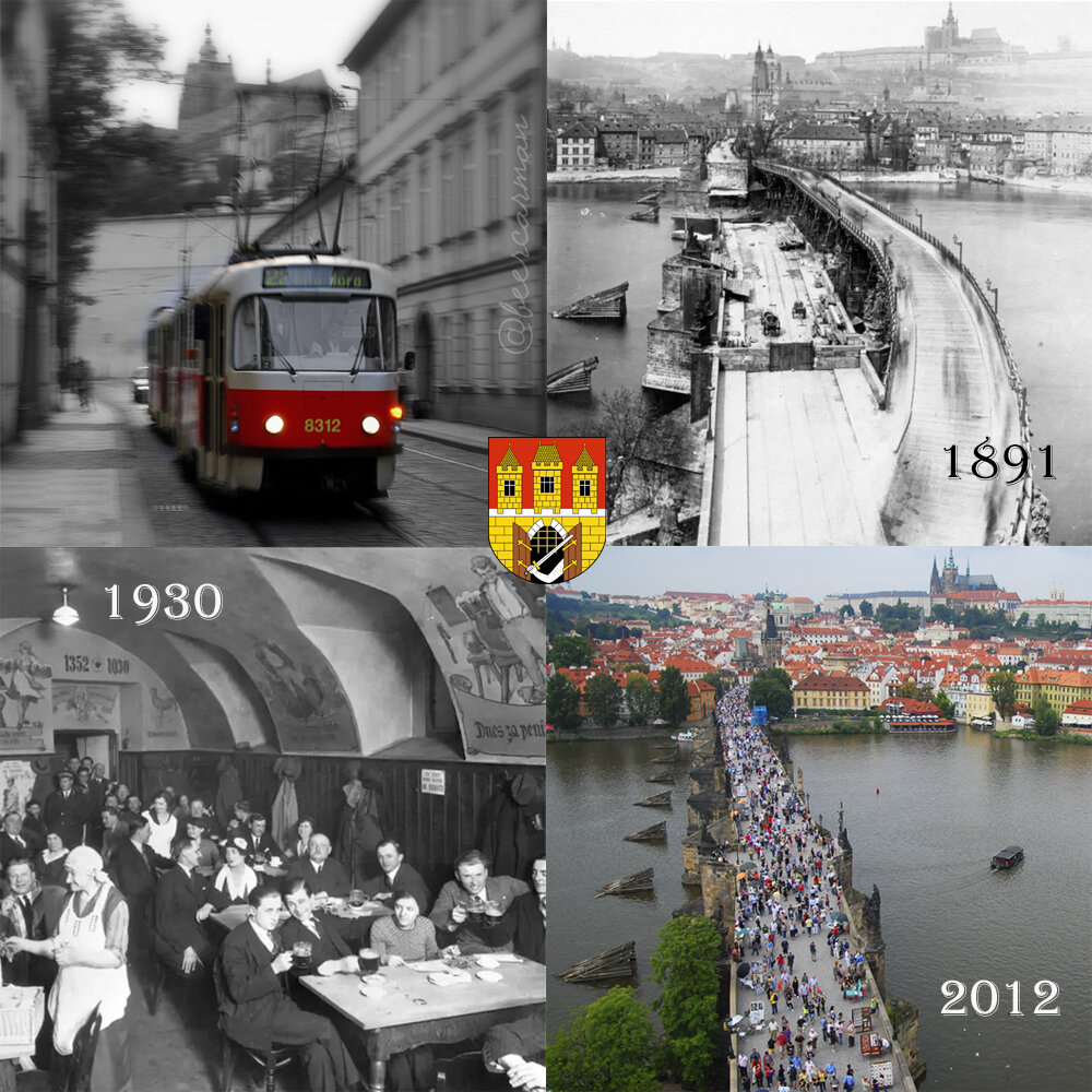 Прага.
Исторические фото pastvu.com 
