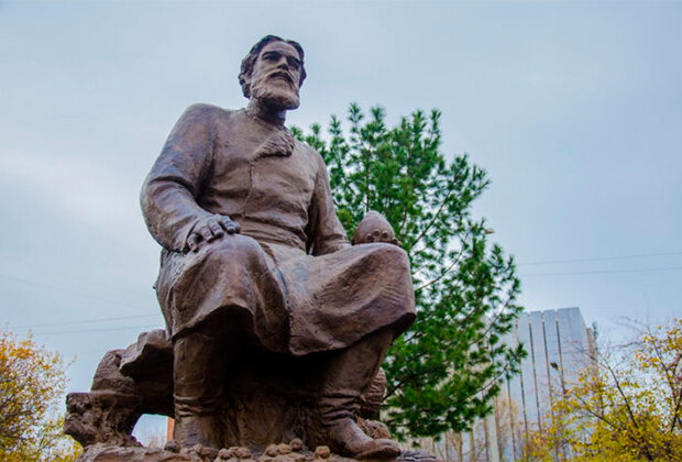Памятник Федору Прядунову в городе Ухте Фото: Komionline.ru