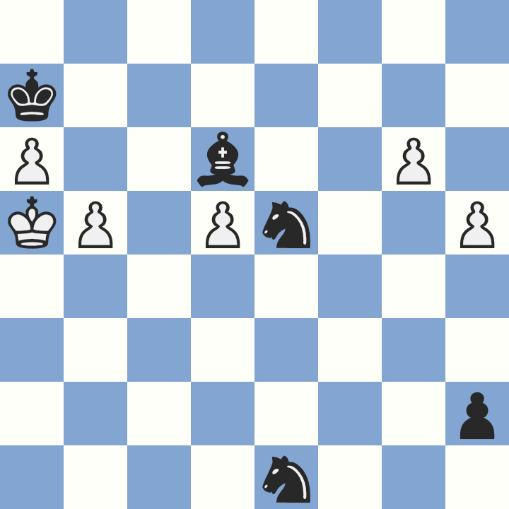 Белые начинают и выигрывают.