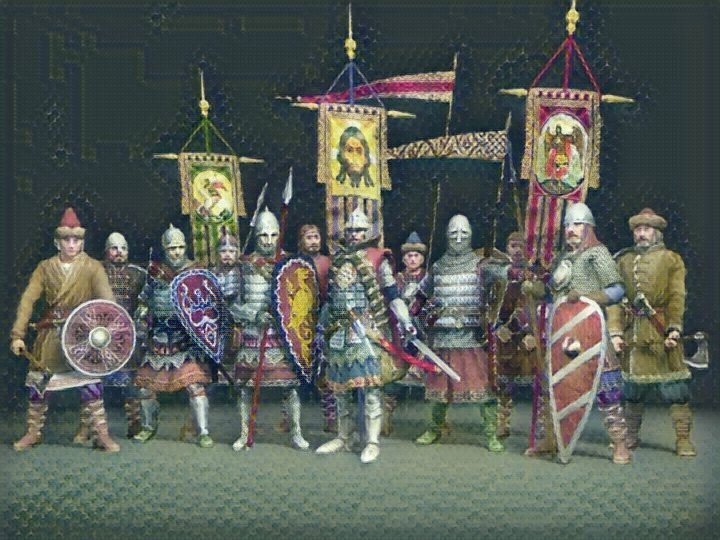Древнерусская дружина.