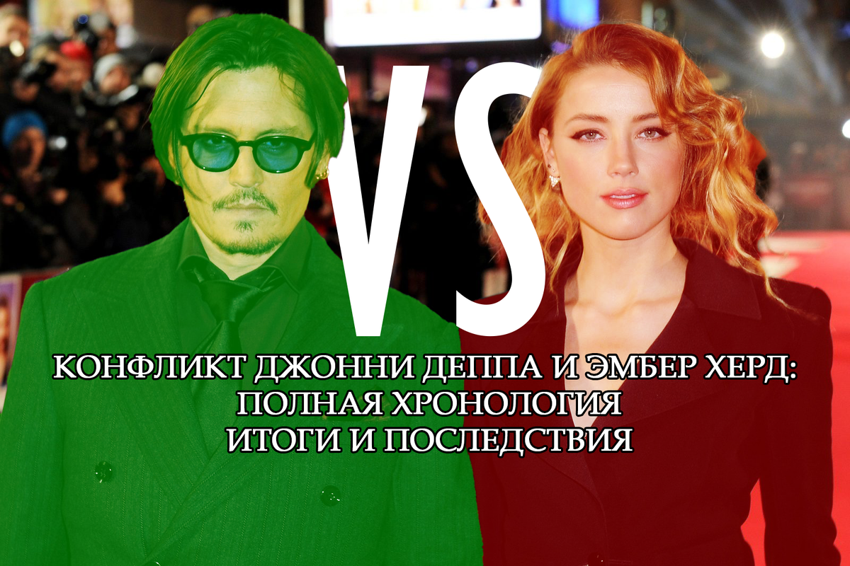 Конфликт Джонни Деппа и Эмбер Херд. Разбираем суть конфликта вместе с КиноЛента.