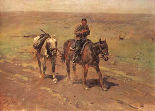 "В отряд к Буденному". М.Б. Греков