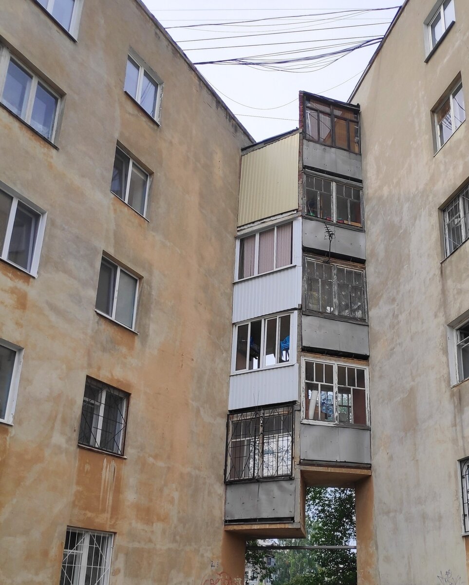 Первый панельный дом в березовском