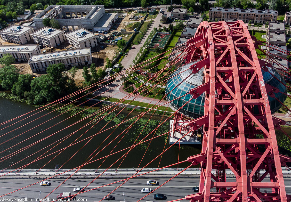 летающий мост в москве