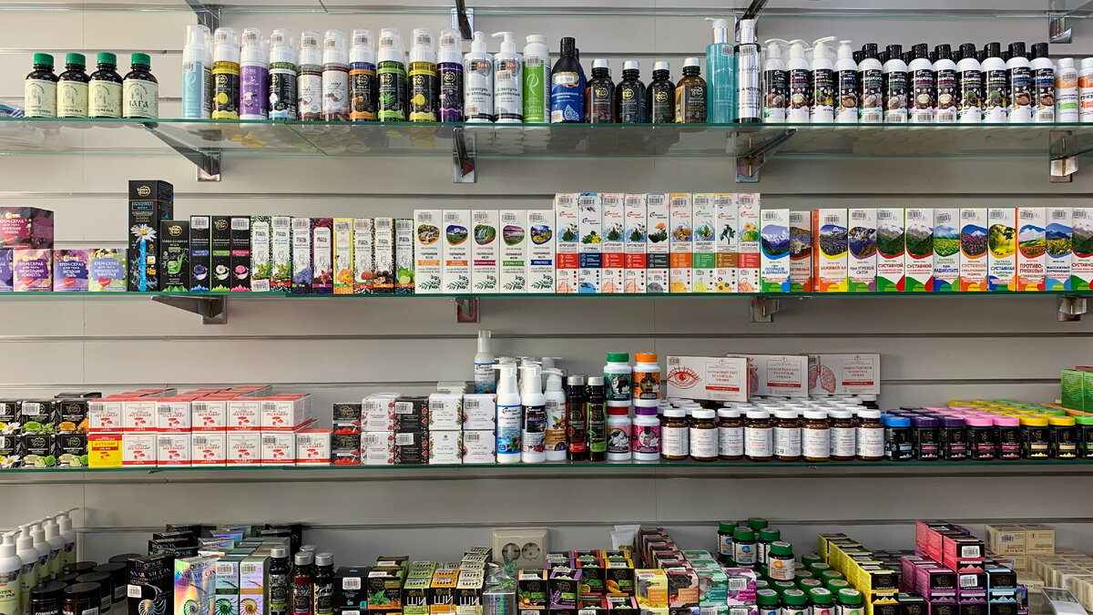 Разнообразие местной косметики. Кавказские Минеральные Воды