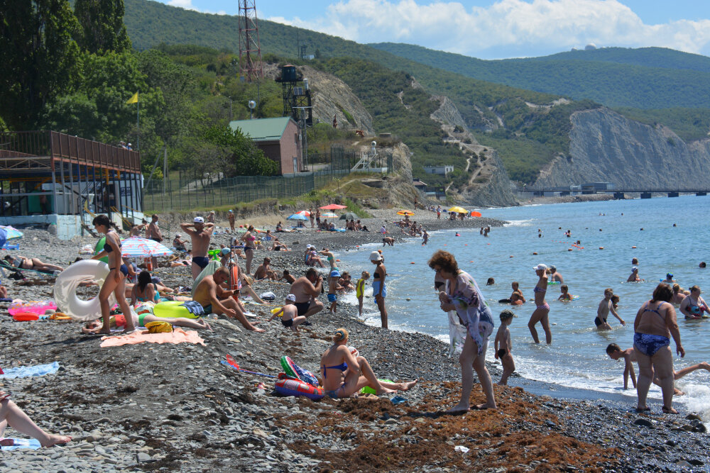 Фото из архива «НР». Пляж в Южной Озереевке.