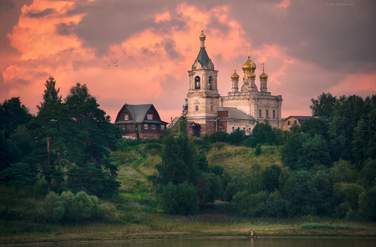 Красивые сельские церкви