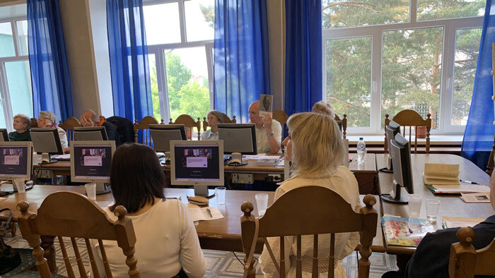 Конференцзал Ивановского гос. университета.