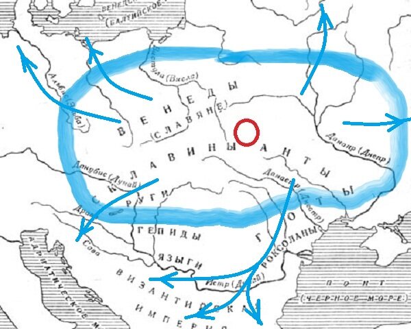 Славяне в эпоху Рима и Византия. 2-4вв.