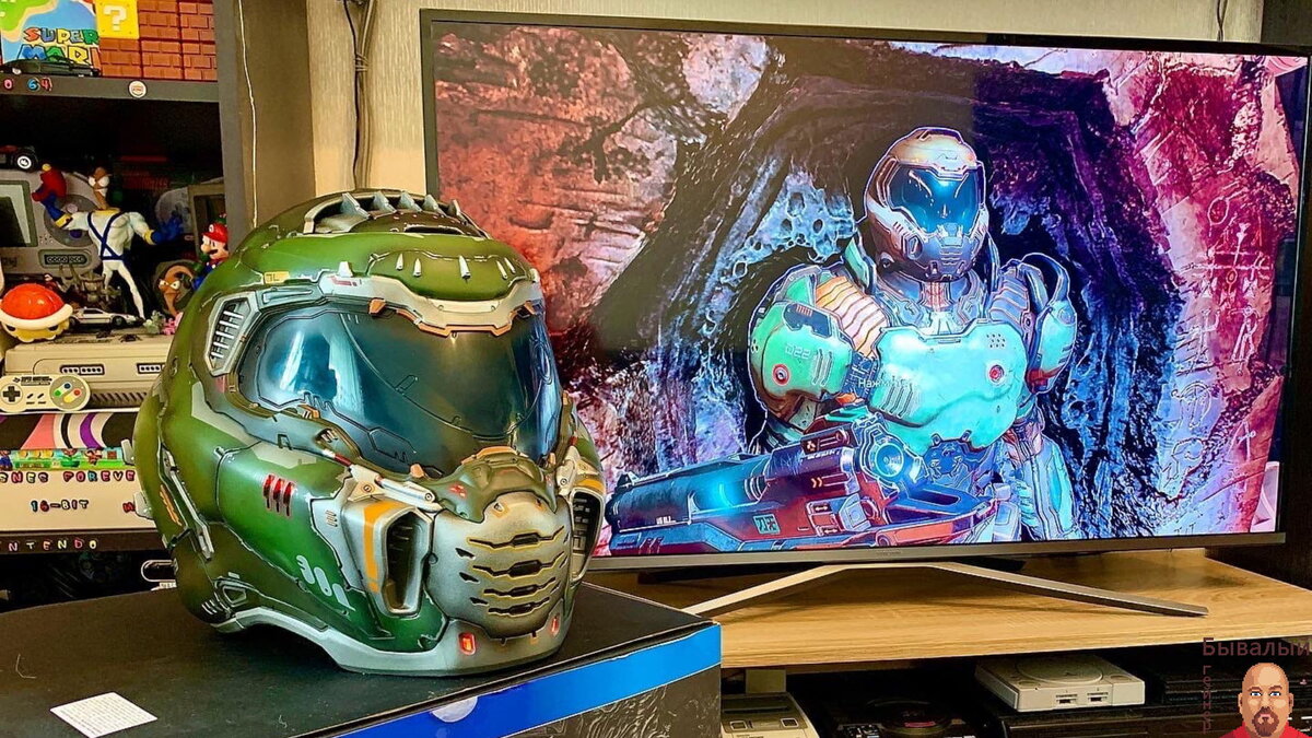 Коллекция Коростылева Дмитрия. Doom Eternal. Шлем думгая.