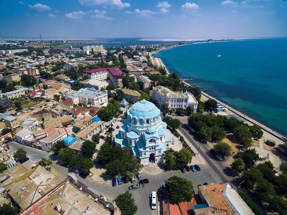 Евпатория с моря