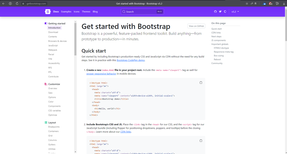 Bootstrap