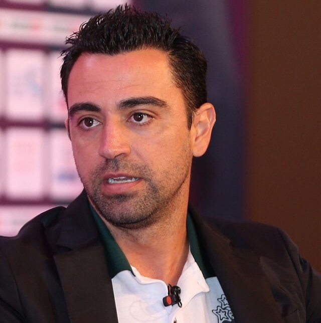    Главный тренер «Барселоны» Хави (cc) Doha Stadium Plus Qatar