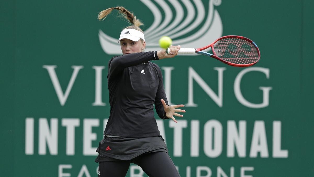    Теннисистка Елена Рыбакина:Henry Browne/Getty Images