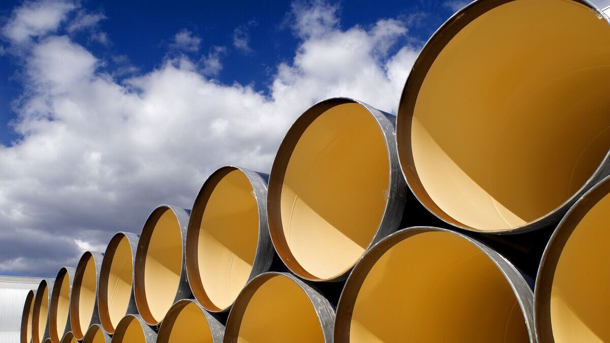    Трубы для строительства газопровода Baltic Pipe© Фото : Baltic Pipe Project / Miguel G. Saavedra