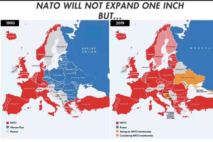 "НАТО не продвинется «ни на один дюйм» на восток, но.."