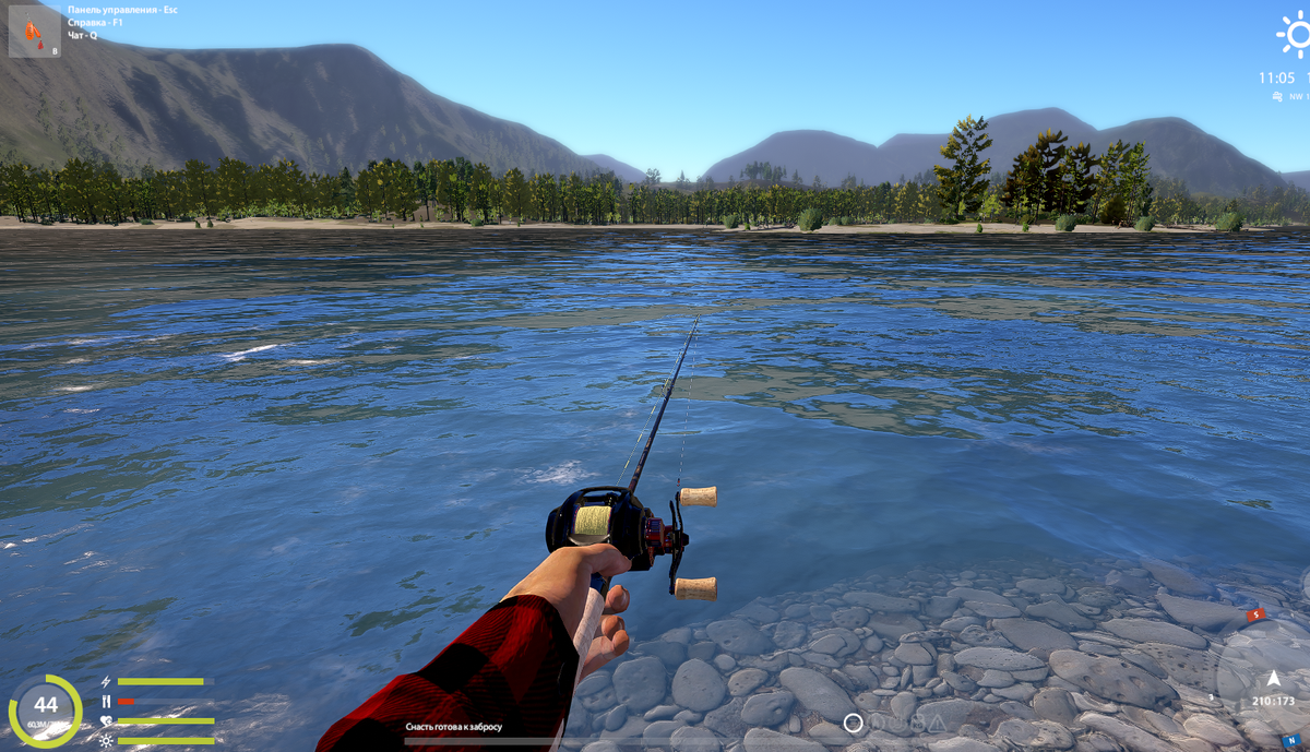 210.173 заброс на край острова скорость под мерцание