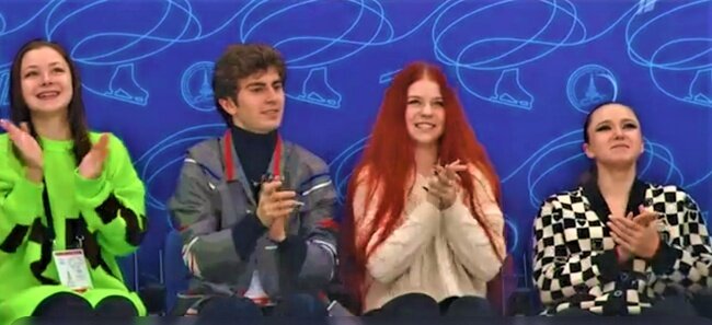 Софья Самоделкина, Марк Кондратюк, Александра Трусова, Камила Валиева