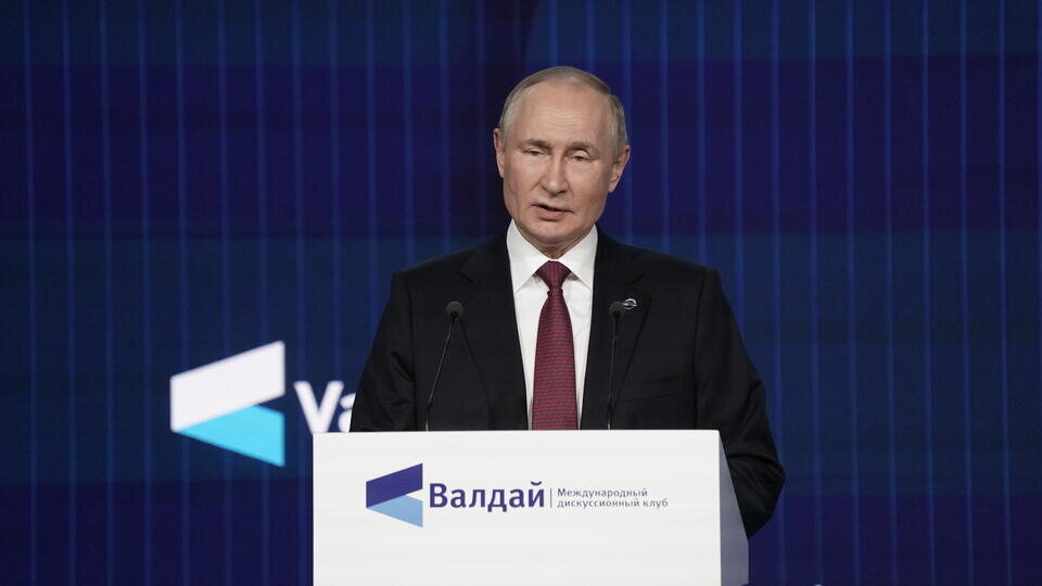     Тектонические сдвиги миропорядка: о чем Путин говорил на "Валдае" Известия/Кристина Кормилицына