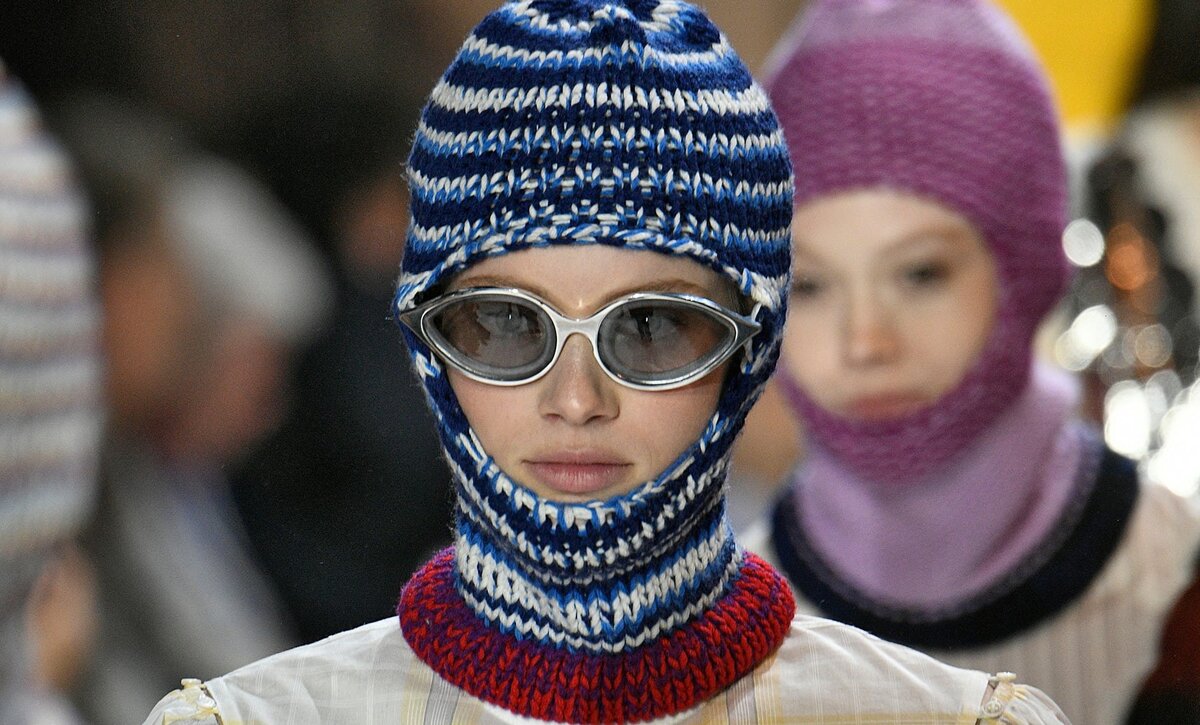 фото из интернета, модный показ