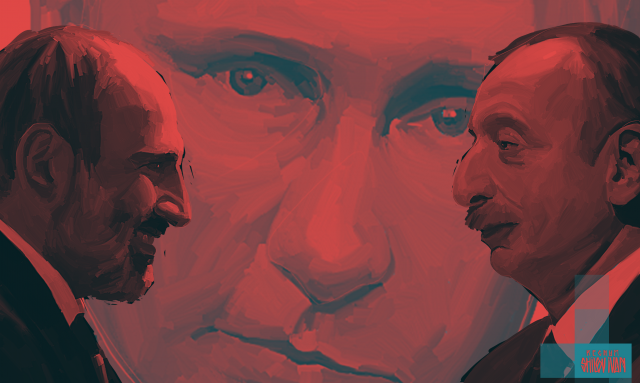 Путин, Алиев и Пашинян. Иван Шилов © ИА REGNUM