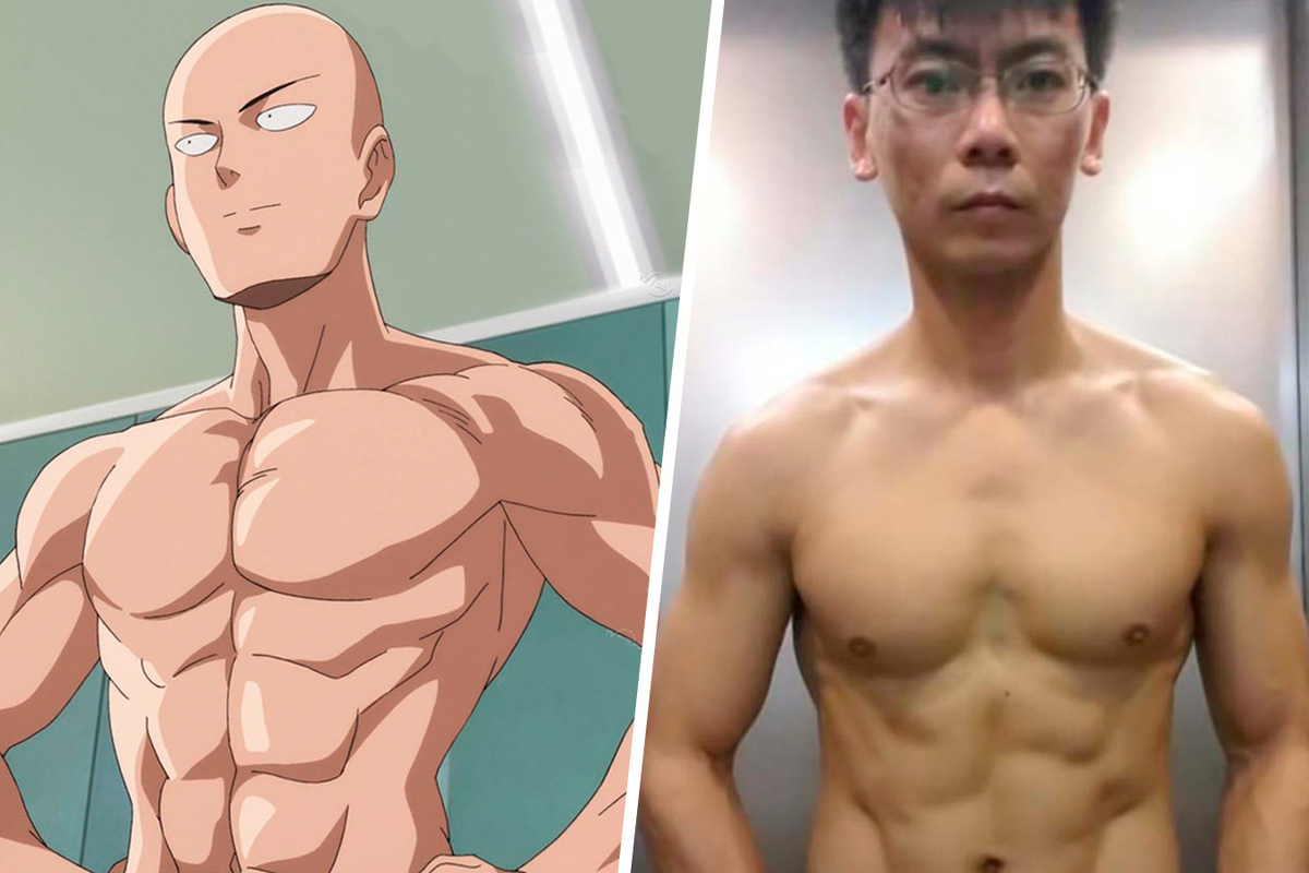 Тренировка сайтамы. Сайтама 100 отжиманий Сайтама 100. Сайтама отжимания. Тренировка Сайтамы в реальной жизни.