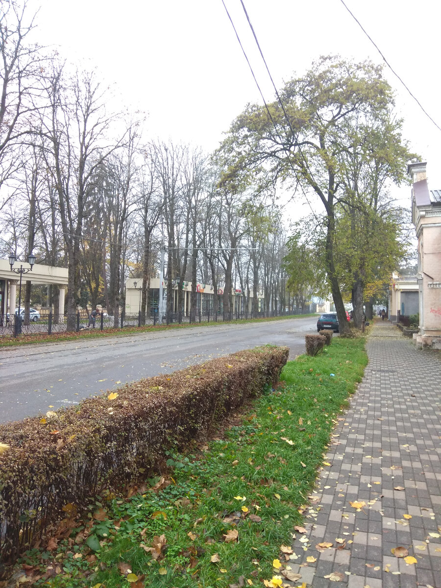 Возвращаюсь домой, распогоживается.