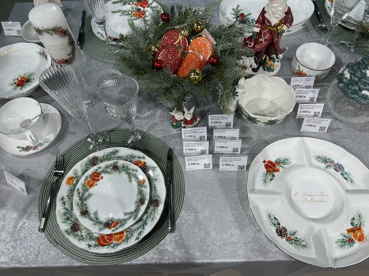 Новогодний ассортимент KüchenLand Home: красиво, дорого, богато ...