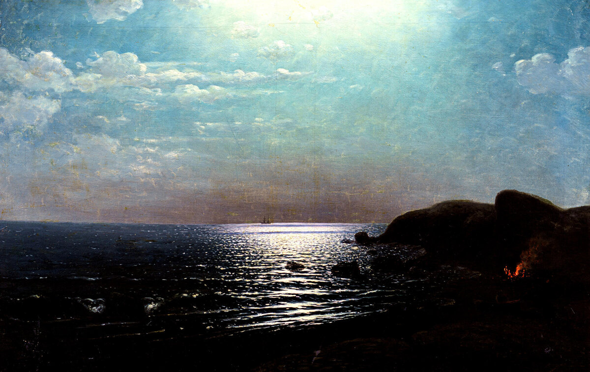 А.И. Куинджи "Лов рыбы на черном море" 1900 г.