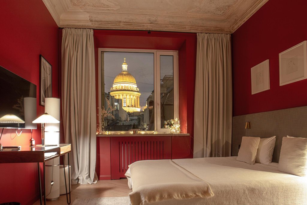 Стильно, эффектно и функционально. Необычный интерьер студии 30 кв.м. в центре Санкт-Петербурга