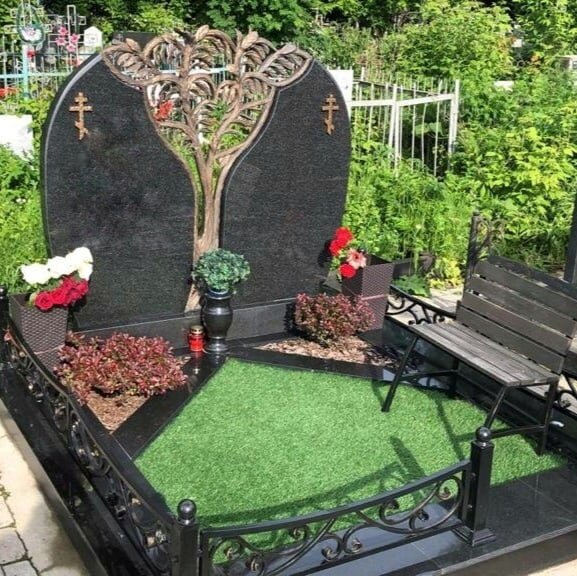 Памятники, изготовленные компанией "Ритуал  Pro"