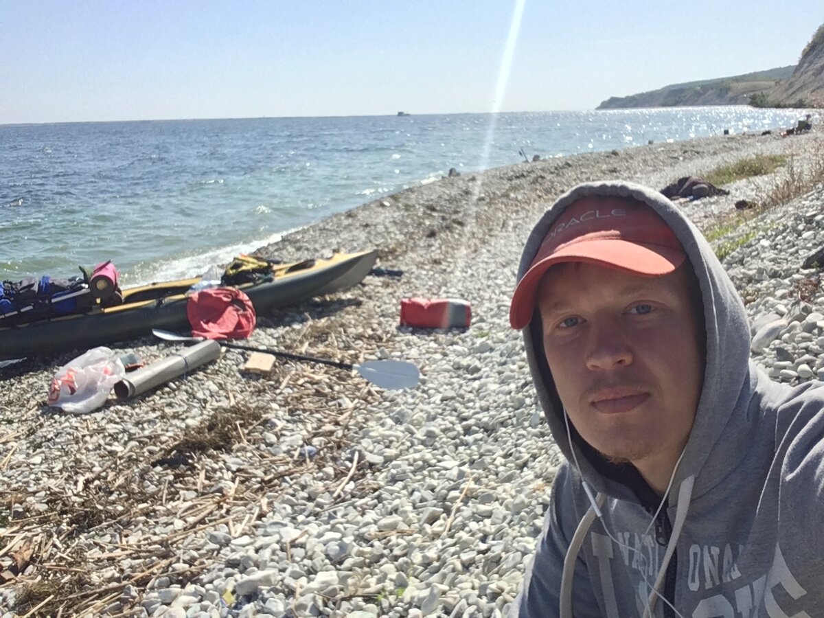 2 месяца, как отчалил с родных чувашских берегов. Саратовская область. Фото автора