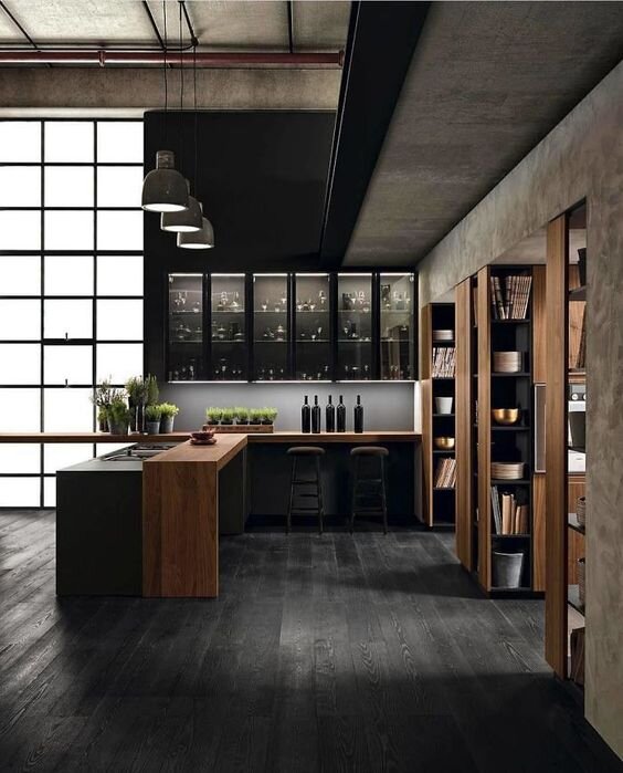 Современные интерьеры в стиле лофт