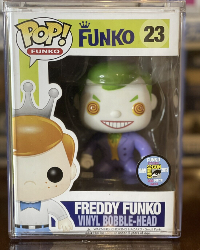 Фреди Фанко в костюме Джокера