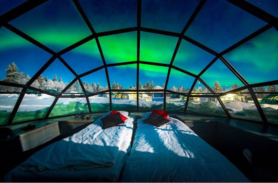 Kakslauttanen Arctic Resort (Финляндия) - один из самых необычных отелей мира.