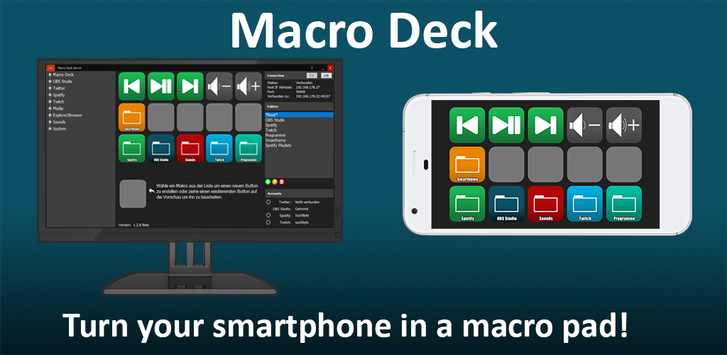 MacroDeck, изображение с сайта производителя ПО