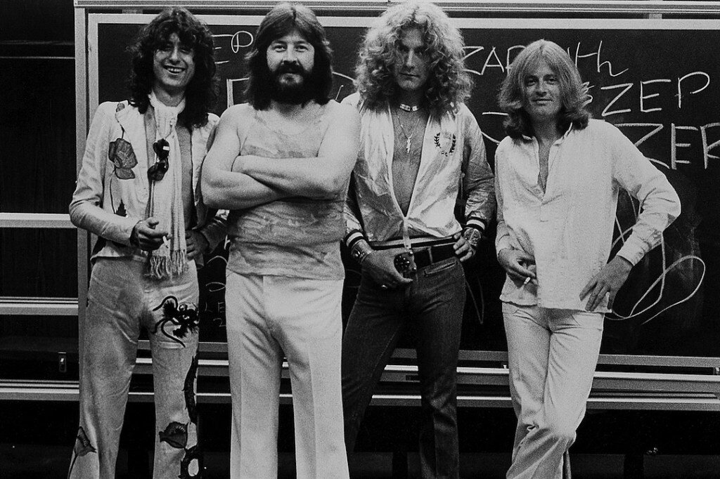 Led Zeppelin во времена In Through The Out Door (1979), куда вошла эта не вполне типичная для них песня.